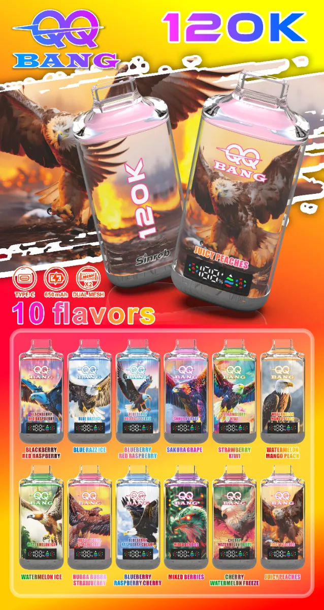 QQ Bang 120K – elektronická cigareta