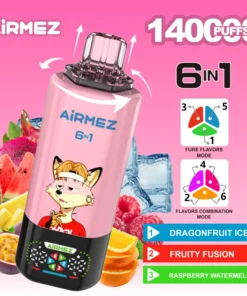 Airmez FOX 140K PUFFS 6v1
