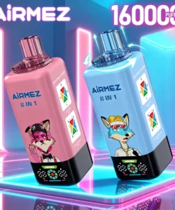 Alternative view of Airmez FOX 160K PUFFS 8v1