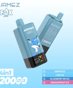 Alternative view of Airmez FOX 120K puffs 4v1