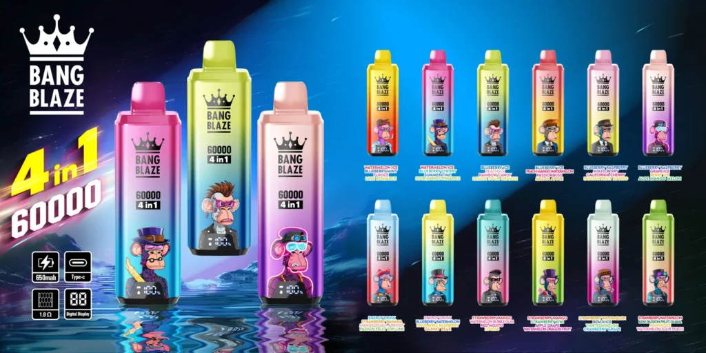BANG BLAZE 60K puffs 4v1