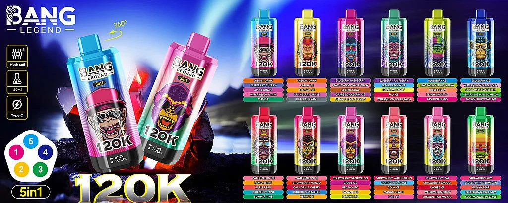 Bang Legend 120K 5v1 – e cigareta