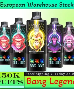 Bang Ledend 150K PUFFS 6v1
