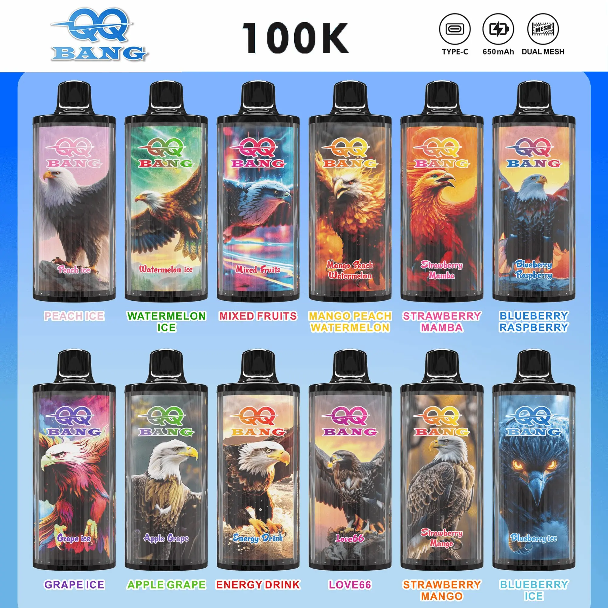 QQ Bang 100K – elektronická cigareta