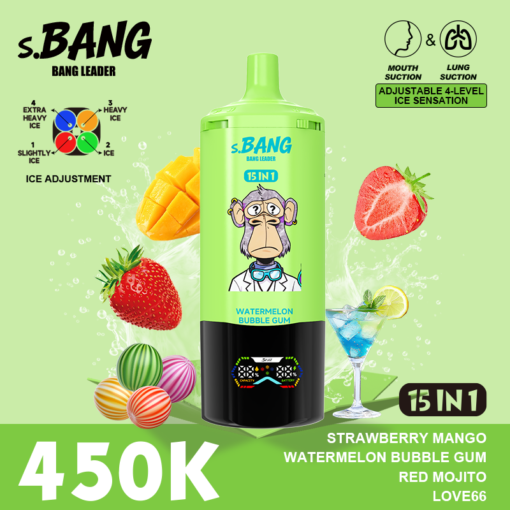 BANG LEADER 450K PUFFS 15w1